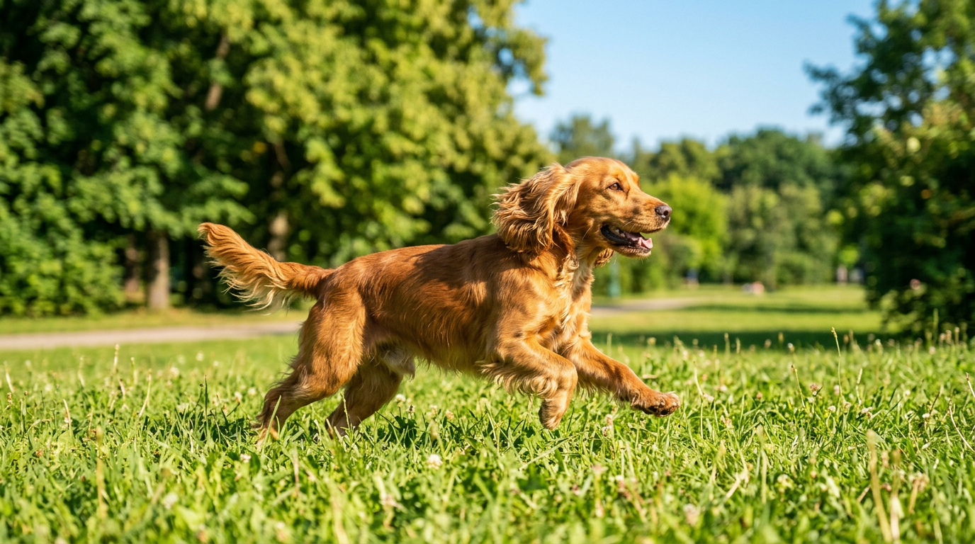 Restored posterior comfort for a healthy dog