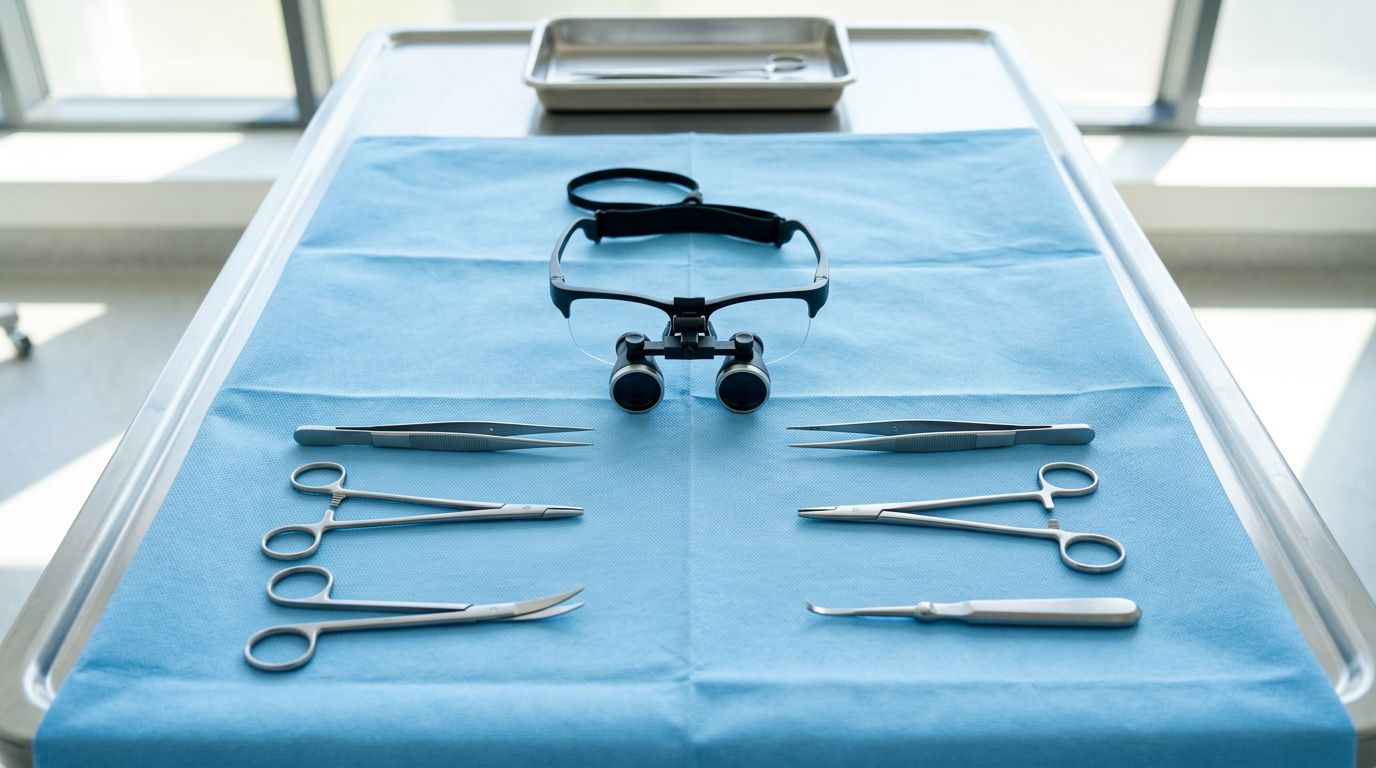 Micro-instrumentation used for delicate ocular procedures