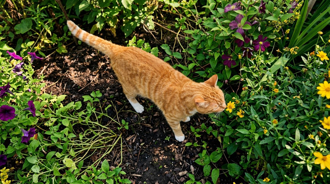 Highlighting the threat of garden toxins requiring immediate care