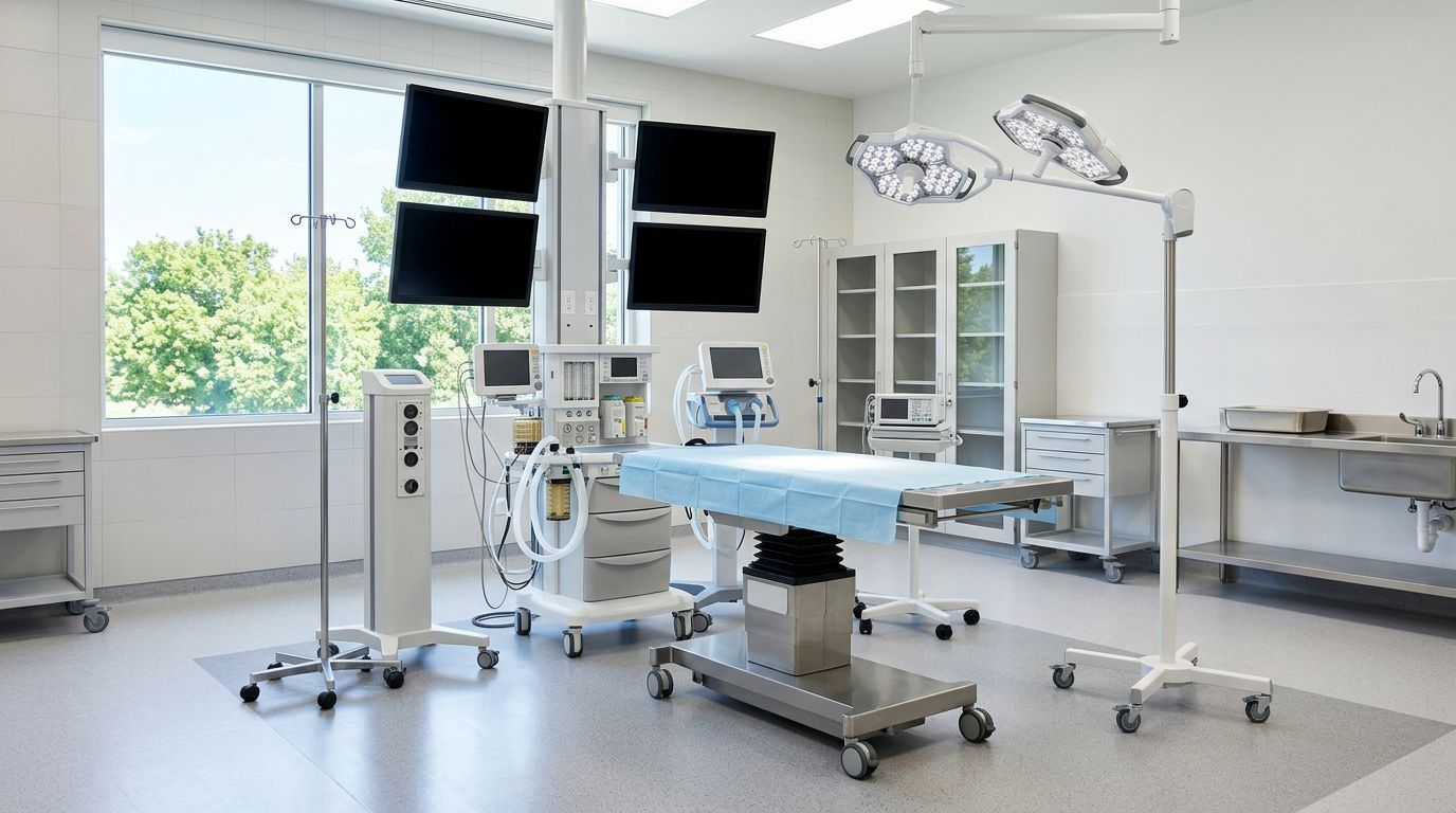 Advanced monitoring suite used during soft-tissue surgery