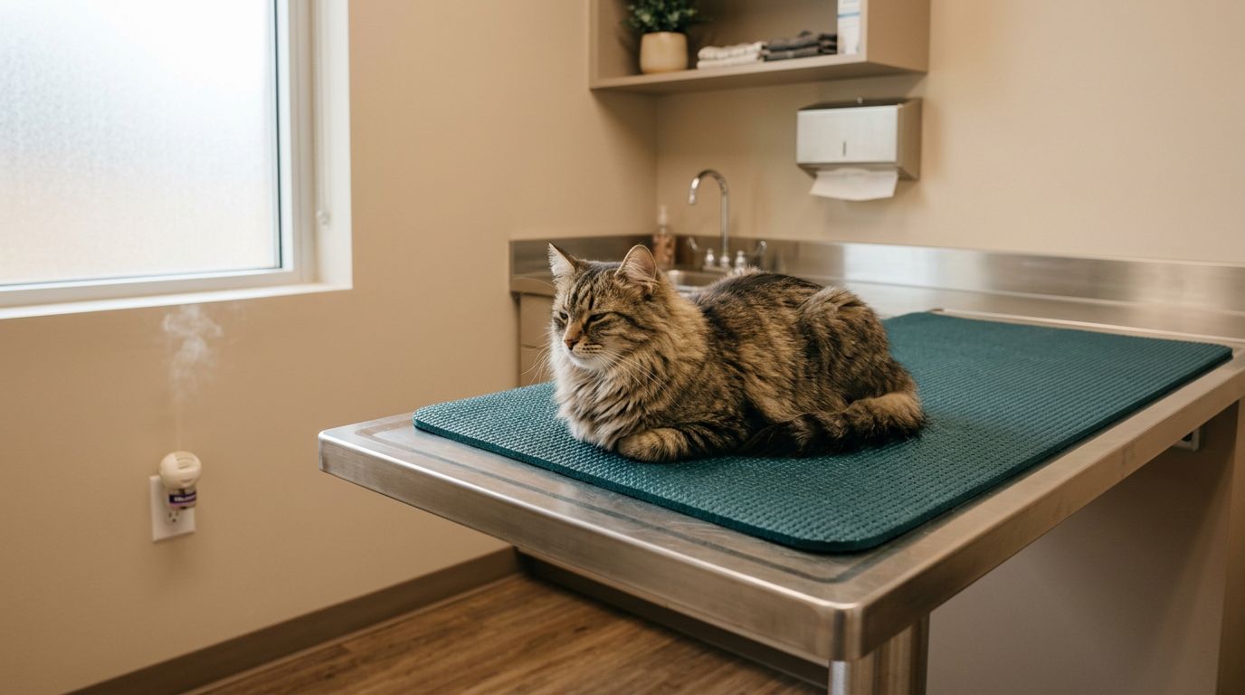 Fear-free veterinary care and clinical comfort at Nimbus Pet Hospital