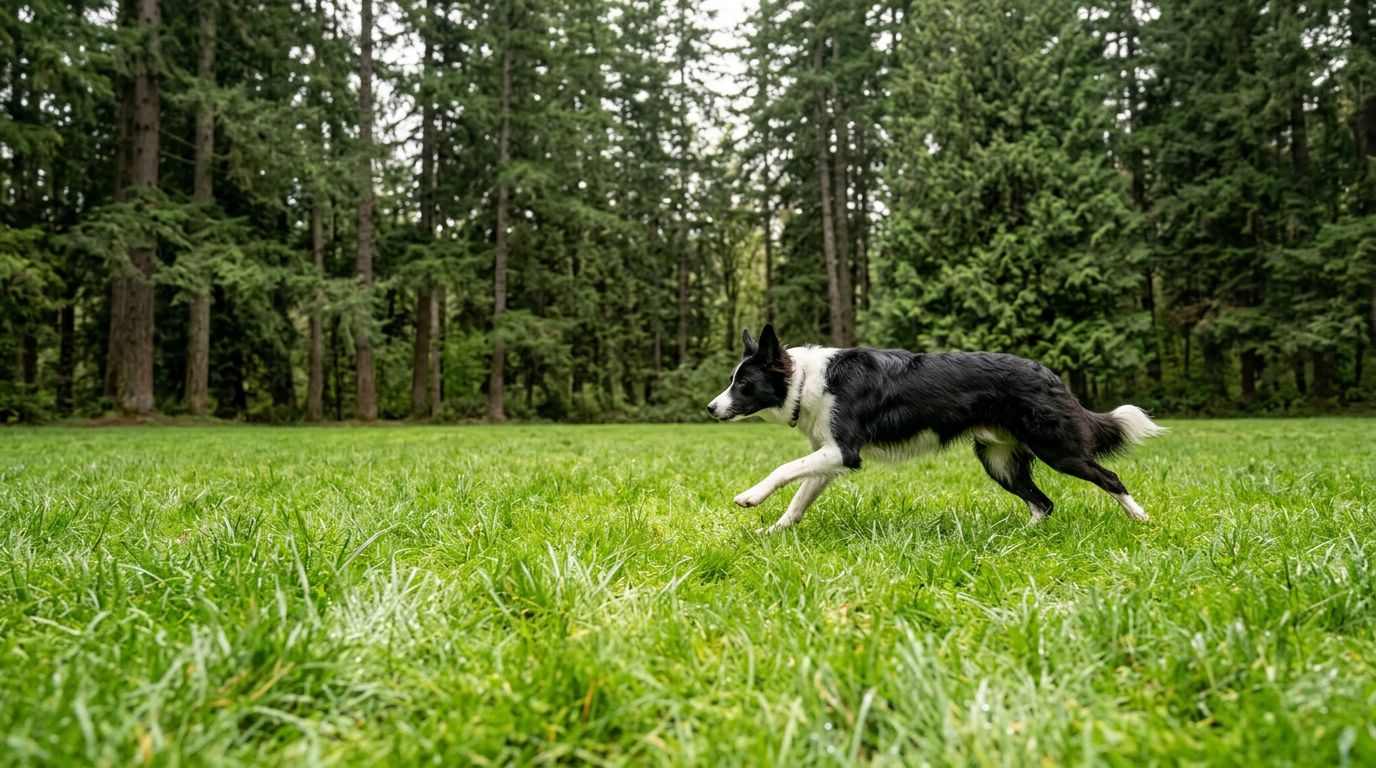 Active pet receiving supportive veterinary wellness care